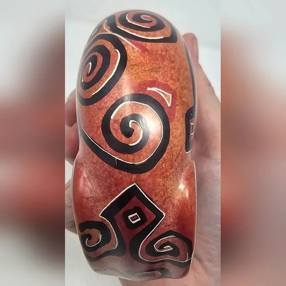 Swahili Imports Handmade Soapstone Nesting Elephant Paperweight from Kenya - Picture 5 of 12